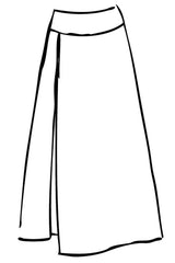 Japanese Triacetate Side Pleat Skirt - 30% off