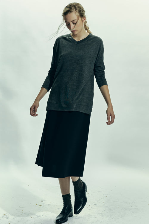 Japanese Triacetate Side Pleat Skirt - 30% off
