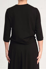 Knits Brady Top - black