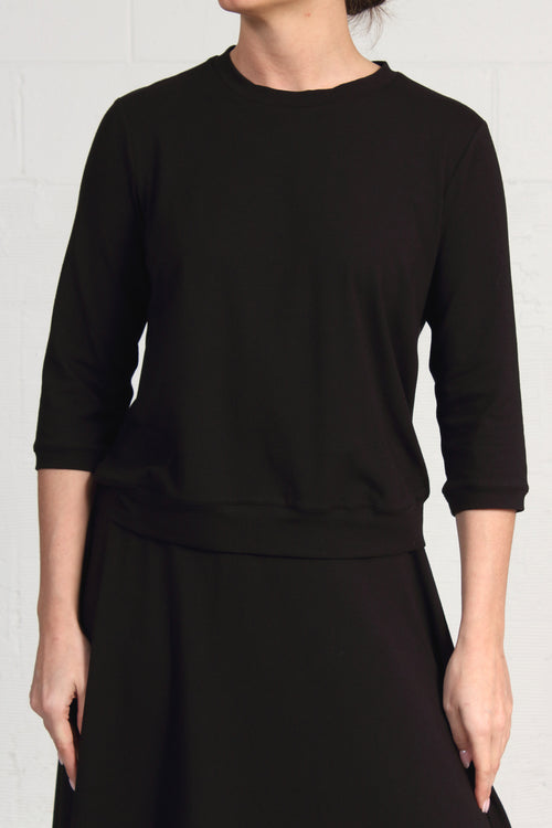 Knits Brady Top - black
