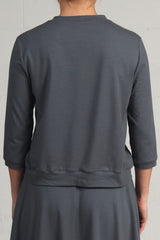 Knits Brady Top - steel