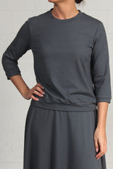 Knits Brady Top - steel