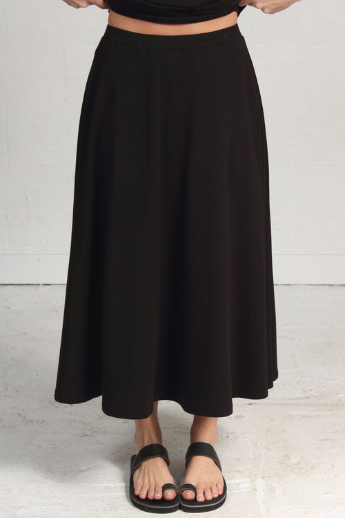 Knits Serena Skirt - black