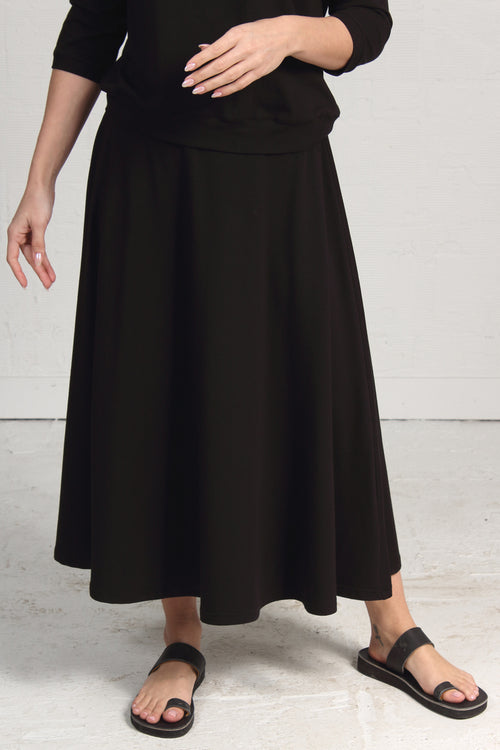 Knits Serena Skirt - black