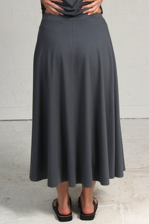 Knits Serena Skirt - steel
