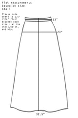 Knits Serena Skirt - black