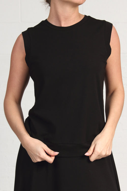 Knits Shell Shell - black