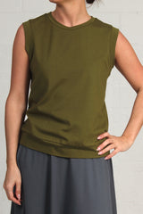 Knits Shell Shell - olive