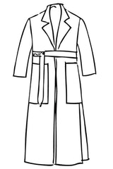 Spring 2024 Linen Singe Coat - by Owen - xsm, sml