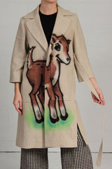 Spring 2024 Linen Singe Coat - by Owen - xsm, sml