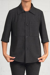 'Menswear' Suiting Shirt Jacket - 30% off