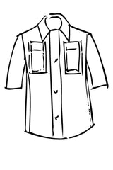'Menswear' Suiting Shirt Jacket - 30% off