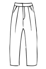 Organic Cotton Cathal Pant - cloud