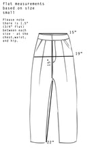 Organic Cotton Cathal Pant - cloud