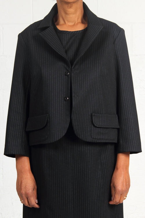Pinstripe Janet Jacket - SOLD OUT