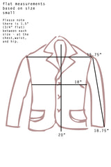 Pinstripe Janet Jacket - SOLD OUT