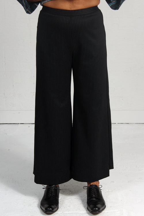 Pinstripe Pull-On Darryls Pant