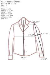 Over Printed Plaid Forest Shirt - sky - SOLD OUT