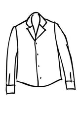 Over Printed Plaid Forest Shirt - sky - SOLD OUT