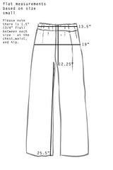 Rumpled Linen Alfie Pant - khaki