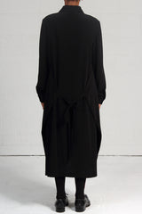 Satin Back Triacetate Jack Dress