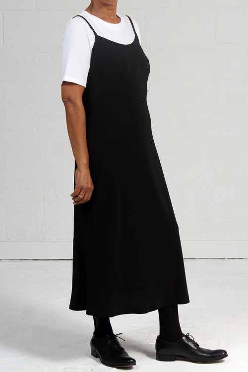 Satin Back Triacetate Long Greta Slip