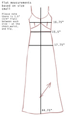 Satin Back Triacetate Long Greta Slip