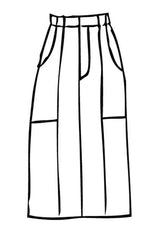Fall 2023 Skinny Stripe Lisa Skirt -xsm - 50% off