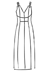 Fall 2023 Skinny Stripe Robert Dress - xsm - 50% off