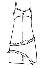 Spring 2023 Solid Cotton Annie Dress - Sangria - xsm