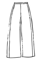 Spring 2023 Solid Cotton Match Pant - Espresso/Sangria - sml