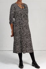 'Stick' Print Neuf Dress - last one - xlg
