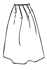 Taffeta Crush Gunhouse Skirt