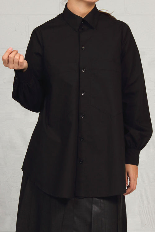 Tech Cotton Darlene Shirt - black
