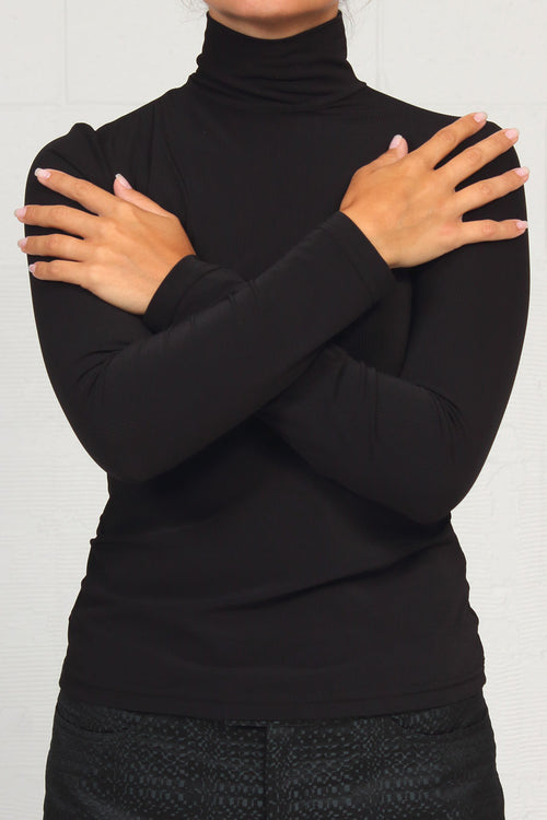 Tech Rib Time Turtleneck - 50% off