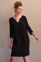 Washed Seersucker Amai Dress