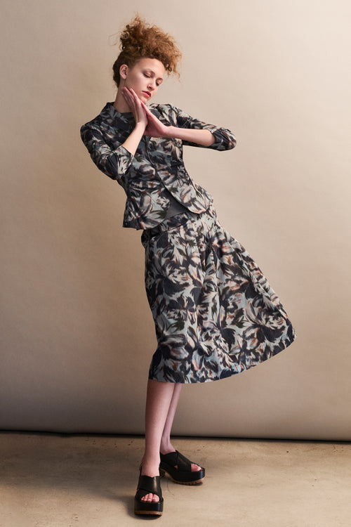 Taffeta Crush Gunhouse Skirt