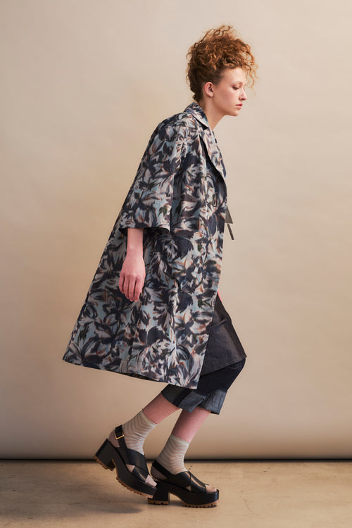 Taffeta Crush Hattie Coat
