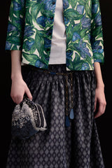 Cotton Jacquard Viv Skirt - xsm