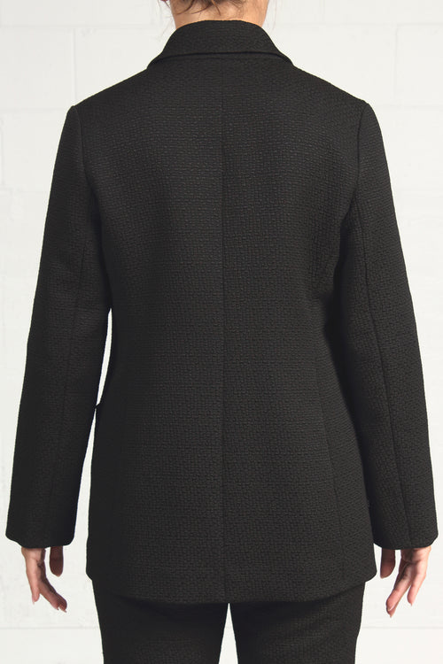 Textured Black Rachel Jacket - - 30% off