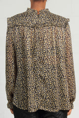 Tiny Print Rainy Top - last size - sml