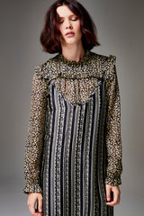 Tiny Print Rainy Top - last size - sml