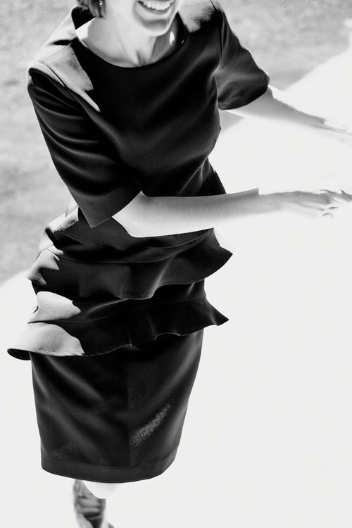 Fall 2023 Japanese Triacetate Tilda Dress - med - 50% off