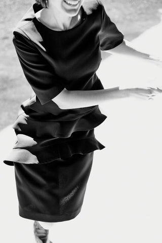 Japanese Jacquard Shadow Skirt