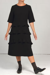 Japanese Triacetate Tilda Dress - med