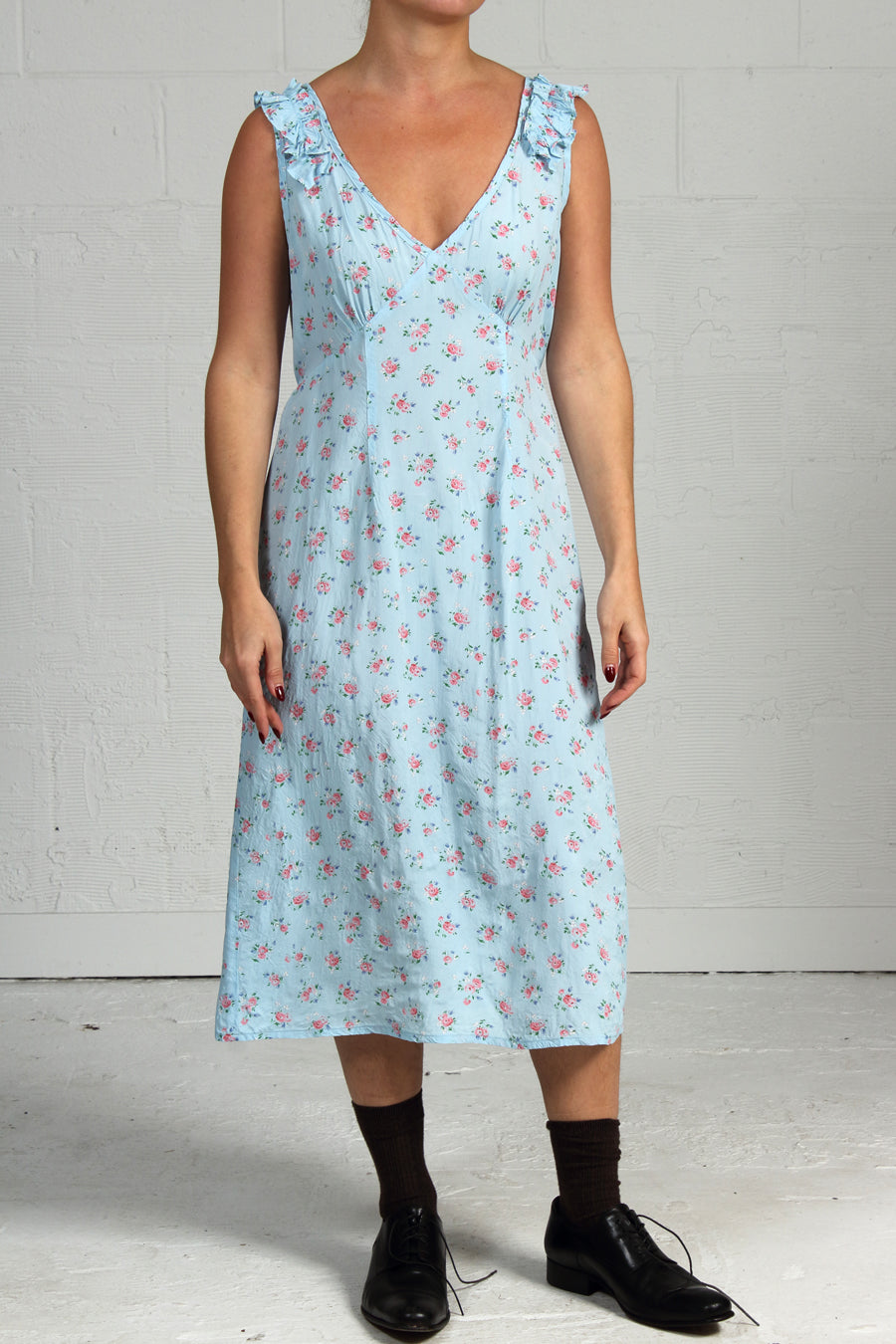 Vintage Sleep Print Timms Dress