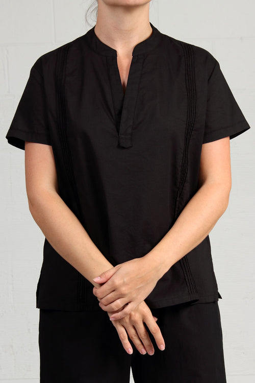 Spring 2024 Voile Austin Top - black - med