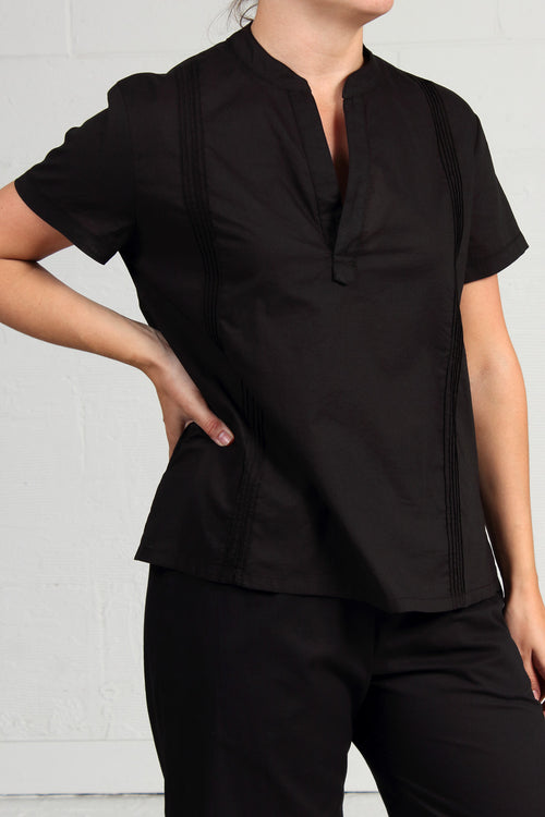 Spring 2024 Voile Austin Top - black - med