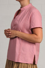 Spring 2024 Voile Austin Top - rose - sml, med