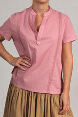 Spring 2024 Voile Austin Top - rose - sml, med